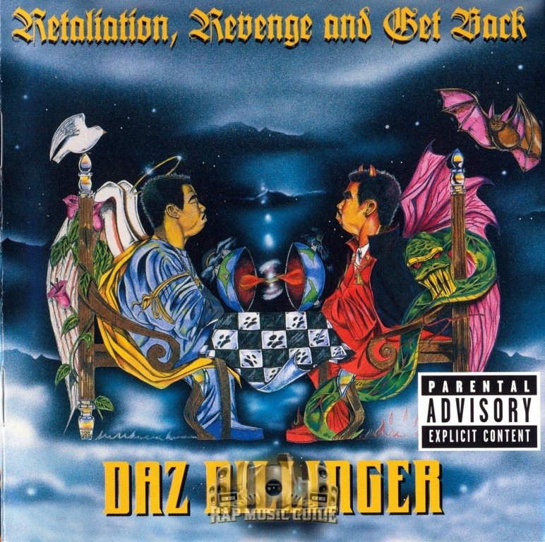 Daz Dillinger - Retaliation, Revenge And Get Back: 1st Press. CD 